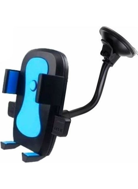 CONCORD C-876 In-Car Phone Holder Holder with Suction Cup - Blue 