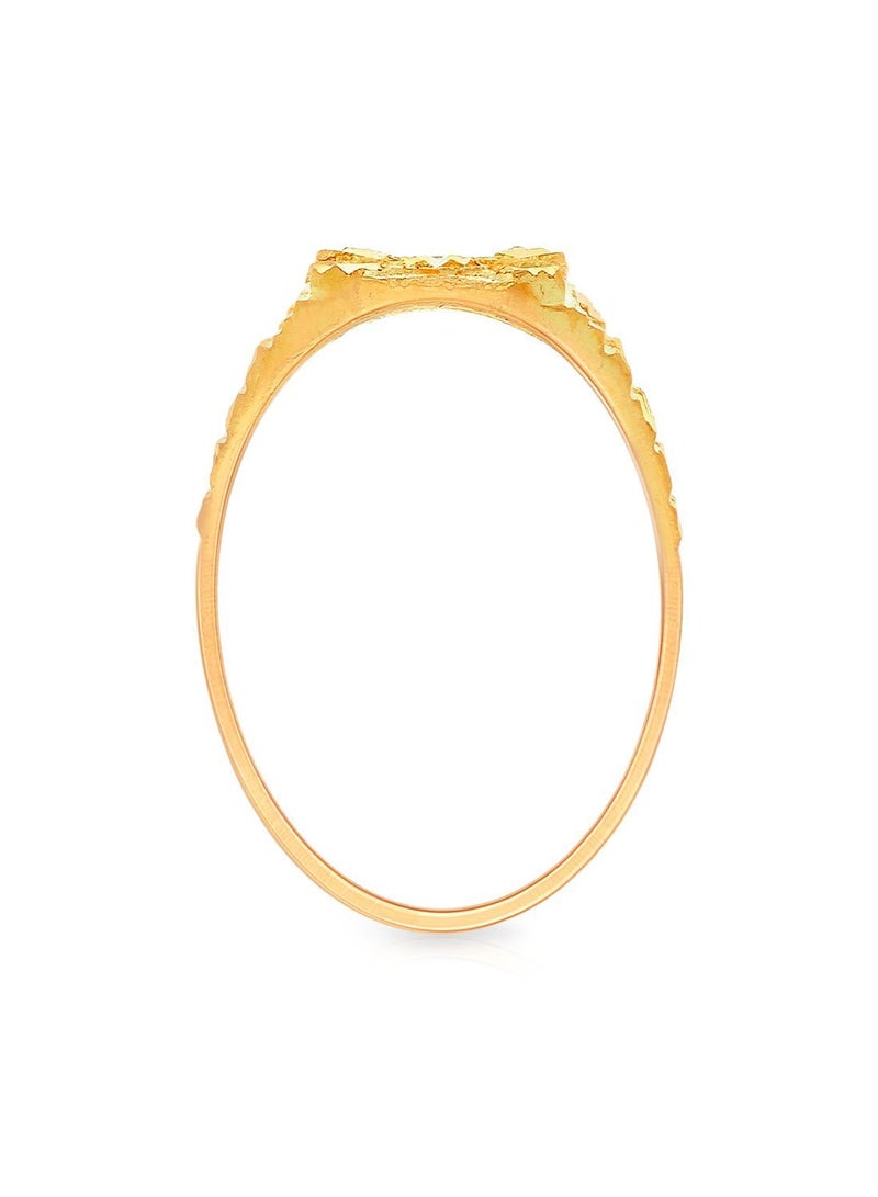 Malabar Gold and Diamonds خاتم من الذهب الأصفر عيار 22 قيراط 916 RG1177275Y22 للرجال  - Image 3