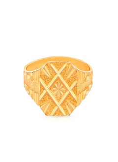 Malabar Gold and Diamonds 22 Carat 916 Purity Yellow Gold Ring RG1177275Y22 For Men  - Image 2