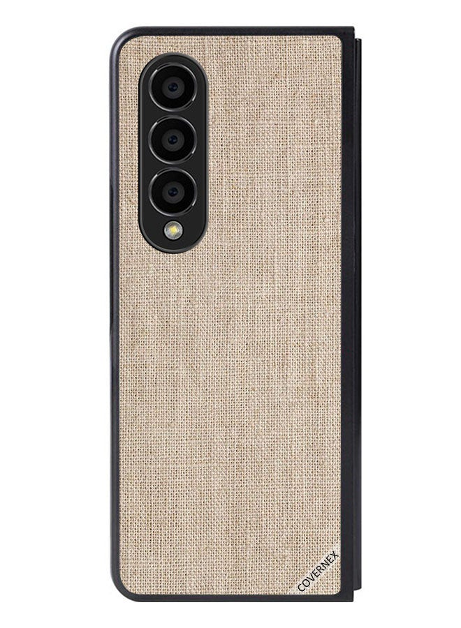 Covernex غطاء واقي لجهاز سامسونج جالكسي زد فولد 4 بتصميم قماش - Image 1