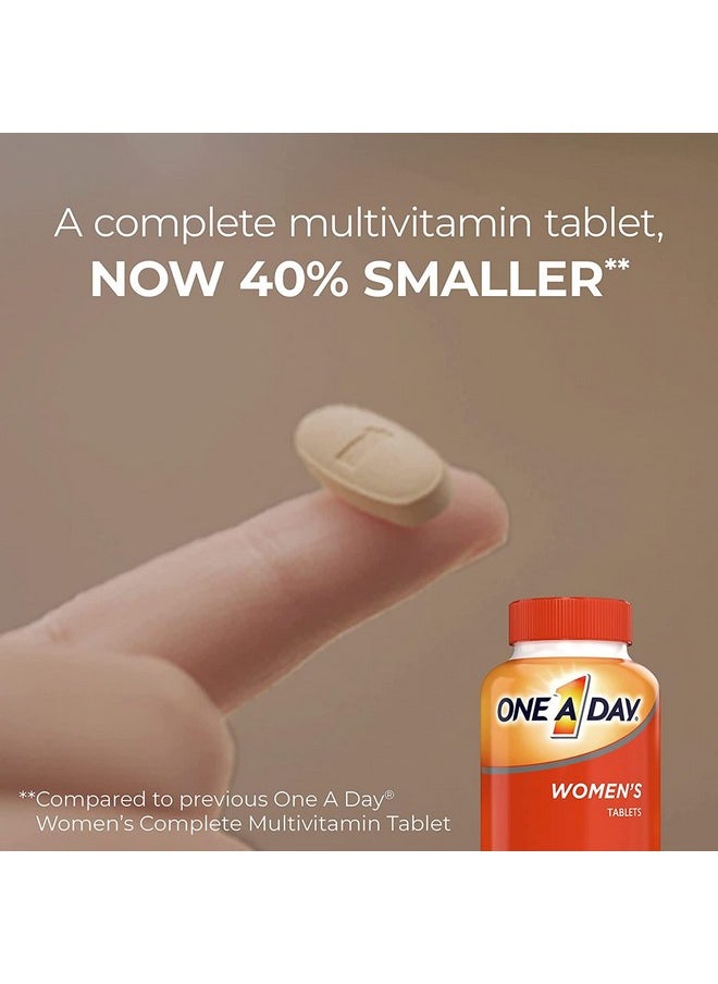 ONE A DAY - Womens Complete Daily Multivitamin With Vitamin A B C D And E Calcium And Magnesium Immune Health Support 200 Count - Image 1