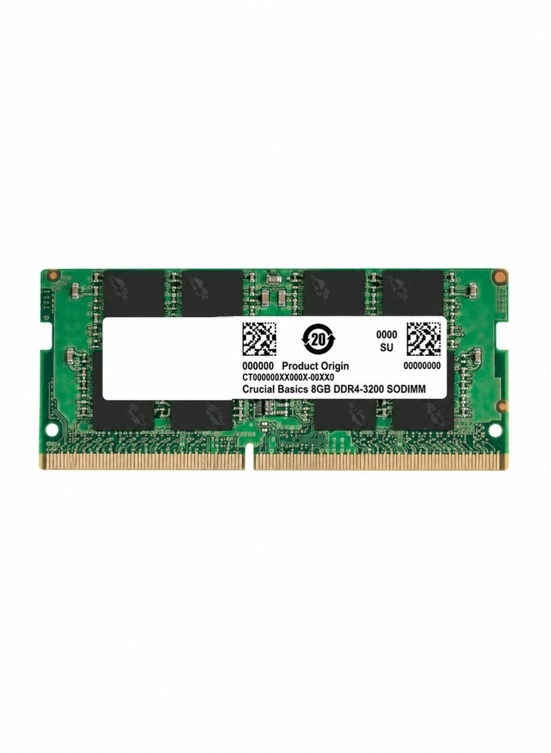 مايكرون وحدة ذاكرة RAM للكمبيوتر المحمول بسعة 8 جيجابايت، DDR4 بتردد 3200 ميجاهرتز – PC4-25600 SO-DIMM (بـ 260 دبوساً) - Image 2