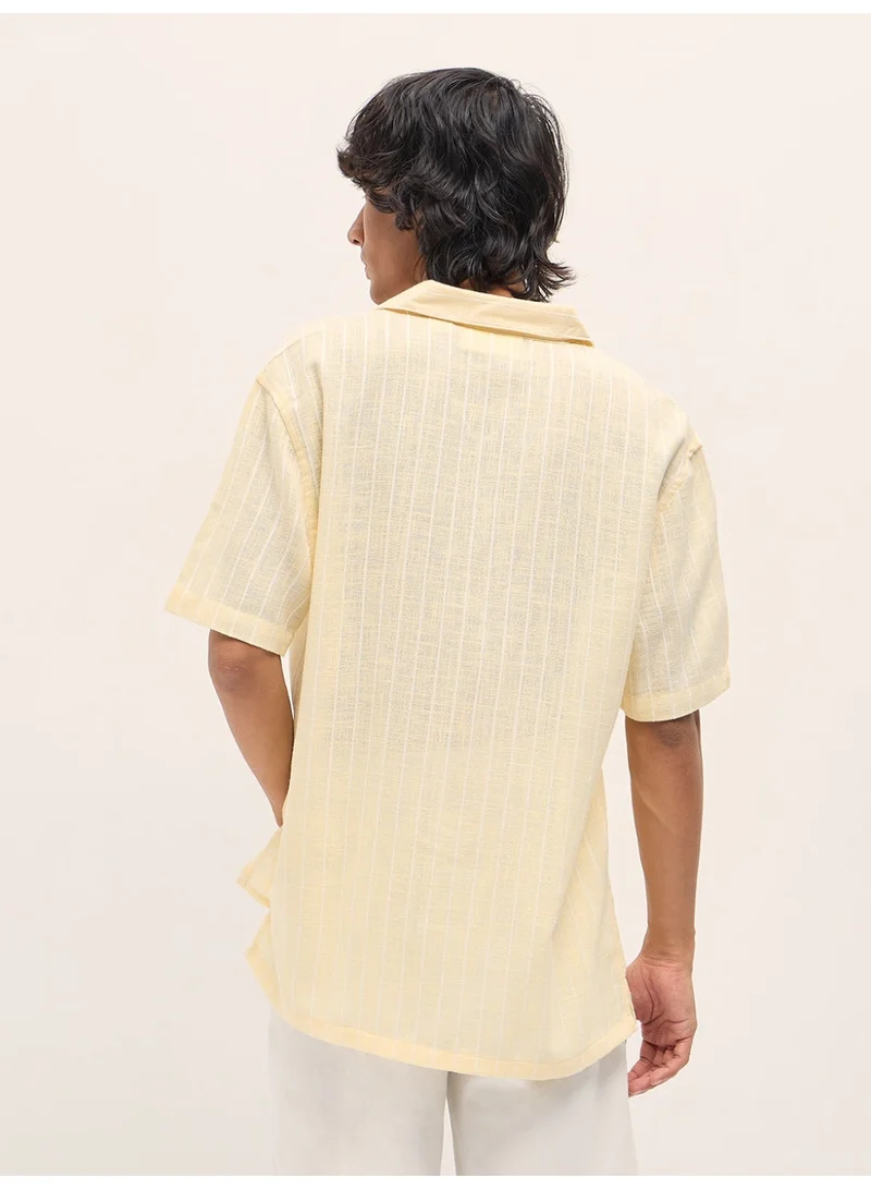 THE BEAR HOUSE  Men’s Classic Short Sleeve Casual Shirt – Lightweight, Breathable, and Designed for a Smart Yet Easygoing Look All Day Long for Men | Best Price UAE