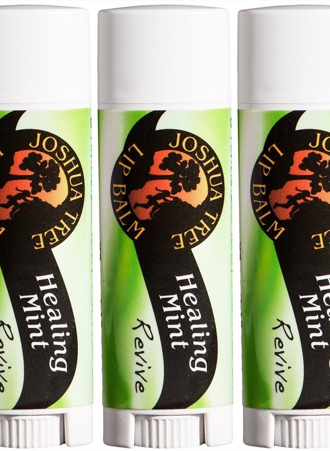 Joshua Tree Products Joshua Tree Healing Mint Revive Organic Lip Balm (Pack of 3)