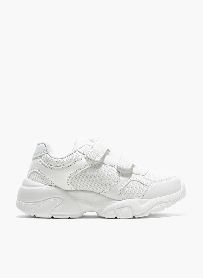 AMICA Kids Shoes School Lightweight, breathable vegan leather sneakers with anti-slip Phylon outsole, memory foam insoles, and double Velcro design for boys, girls, and school wear. - Image 1