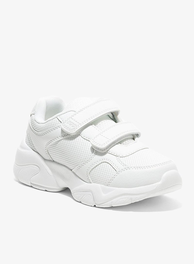 AMICA Kids Shoes School Lightweight, breathable vegan leather sneakers with anti-slip Phylon outsole, memory foam insoles, and double Velcro design for boys, girls, and school wear. - Image 2