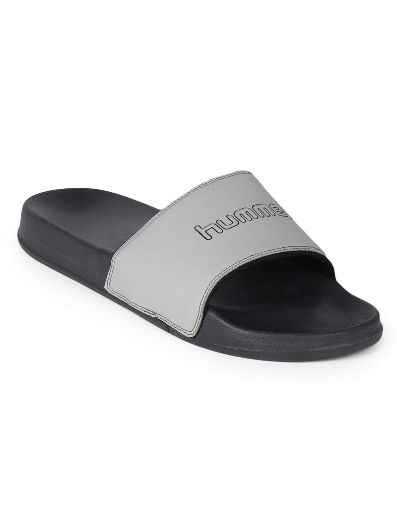 hummel CLASSIC MEN SLIDERS Comfortable Cushioned Sole Arch Support Durable Lightweight Flexible Trendy Style Flip flops and Slippers Slides for Men Daily use Chappal - Image 3