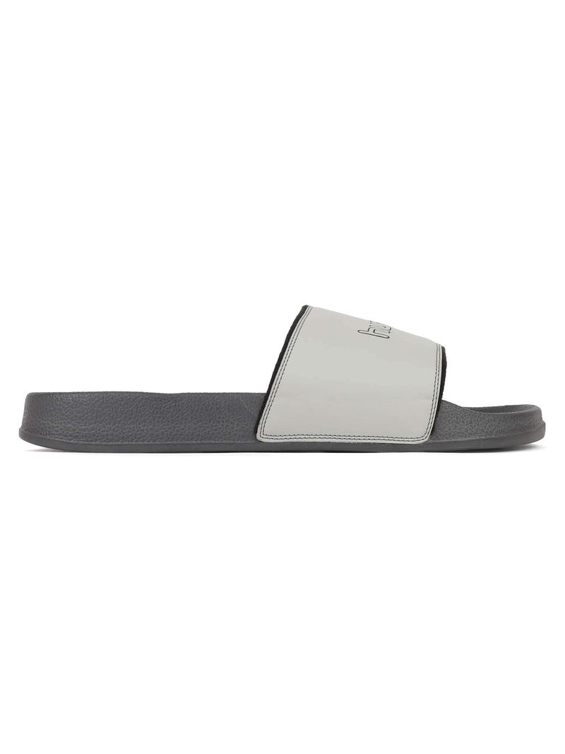 hummel CLASSIC MEN SLIDERS Comfortable Cushioned Sole Arch Support Durable Lightweight Flexible Trendy Style Flip flops and Slippers Slides for Men Daily use Chappal - Image 4