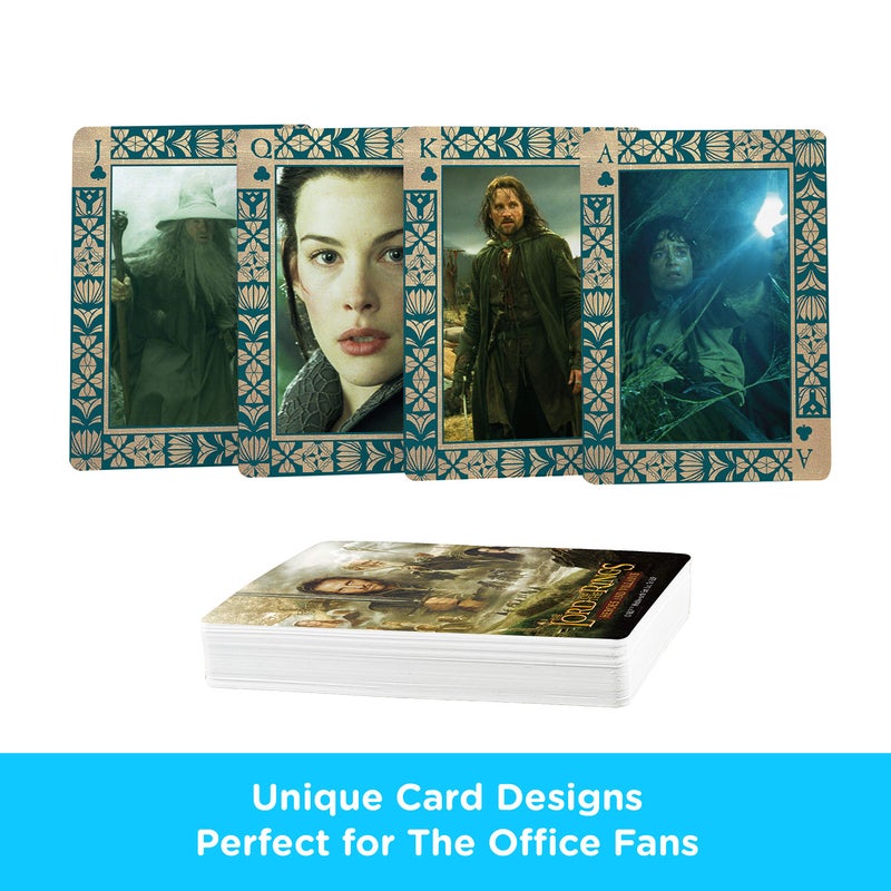 Aquarius Lord of The Rings Playing Cards - LOTR Heroes & Villains Themed Deck of Cards for Your Favorite Card Games - Officially Licensed LOTR Merchandise & Collectibles - Image 3