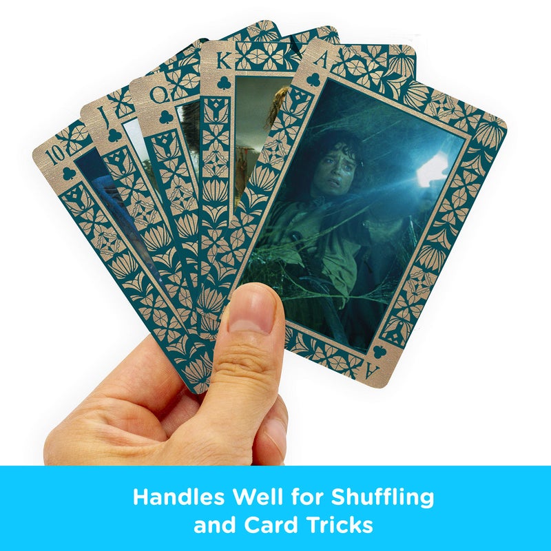 Aquarius Lord of The Rings Playing Cards - LOTR Heroes & Villains Themed Deck of Cards for Your Favorite Card Games - Officially Licensed LOTR Merchandise & Collectibles - Image 4