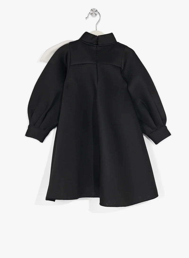 Little Golden Apple Little Puff Sleeve Dress