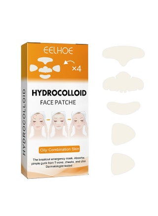 EELHOE Hydrocolloid Face Acne Pimple Patch 20PCS/Box (4pcs * Forhead Patch+4pcs * Nose Patch+4pcs * Cheeck* Chin Patch+8pcs * Cheek Patch) Portable - pzsku/ZCEAE08CD928DF9C07B28Z/45/_/1675417396/cff7a3bb-a468-47be-bbfc-882f8492f868