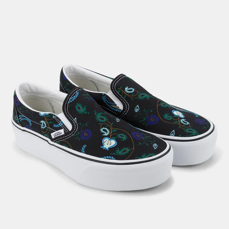 Vans Multi-Colour Women's Classic Slip-On Stackform Shoes for Women | Best Price UAE