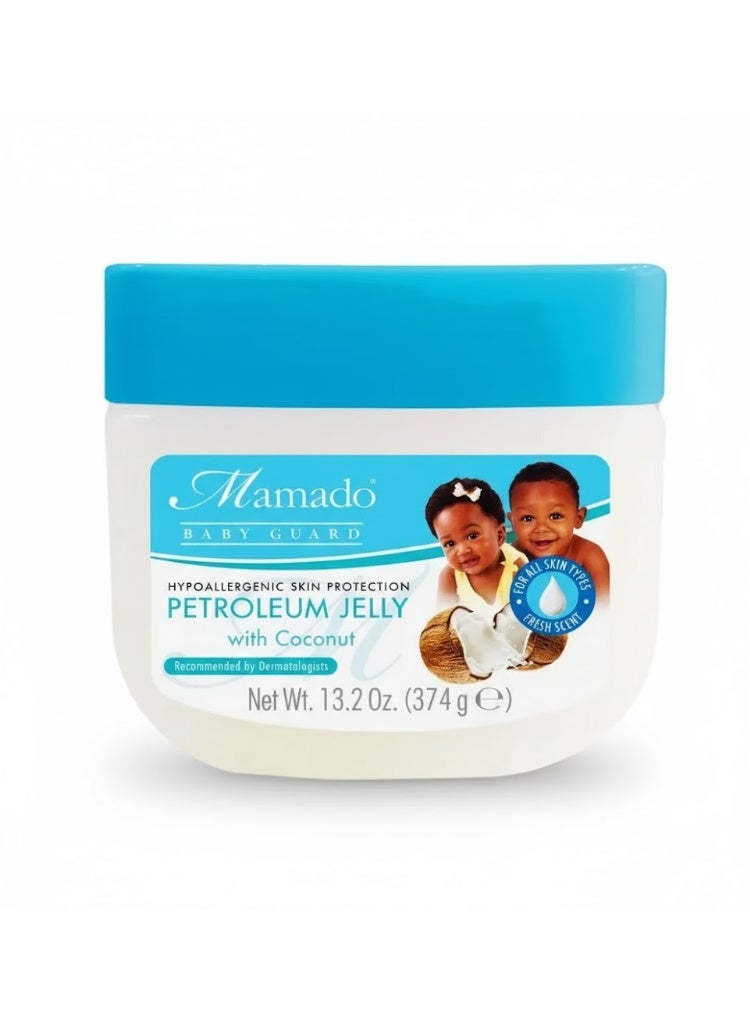 Mamado Petroleum Jelly With Coconut Oil 374Gm