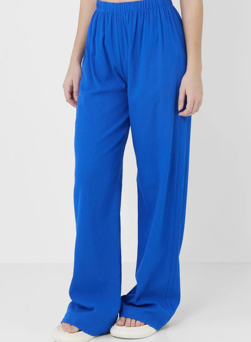 boohoo Wide Leg Pants