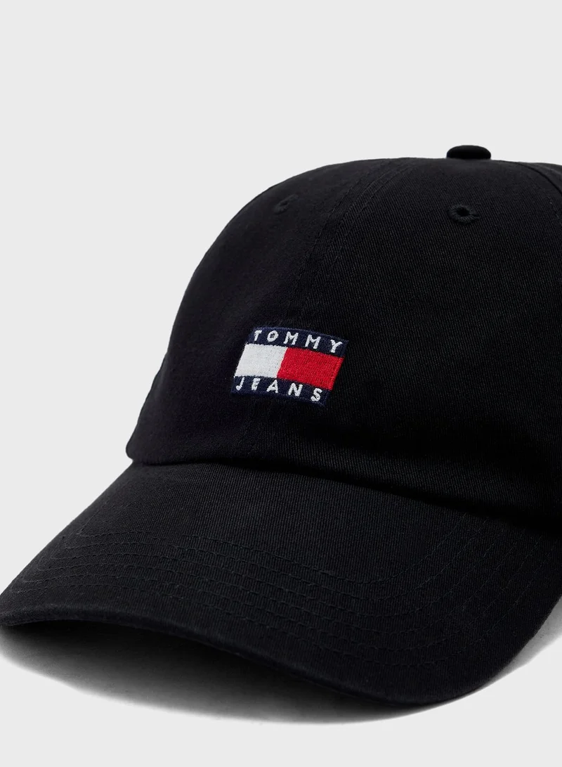 TOMMY JEANS Logo Curved Peak Cap