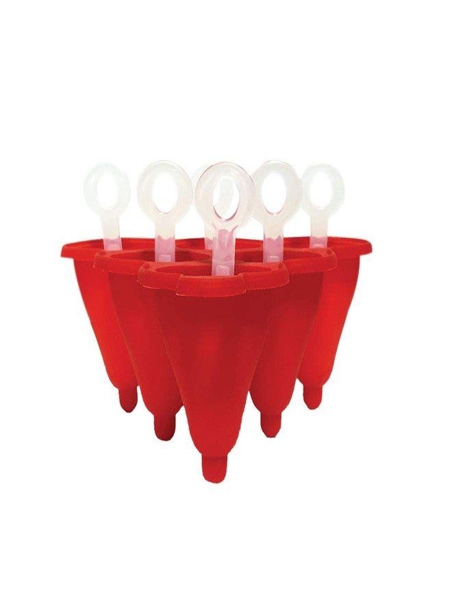 Healux Silicone Kulfi Mould/Popsicle Mould/Ice Pop Maker - 6 pcs - Image 2