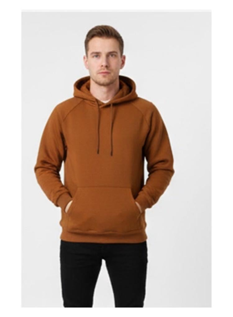 Caesar Men's Plain Milton Winter Oversized Hoodie - Image 1