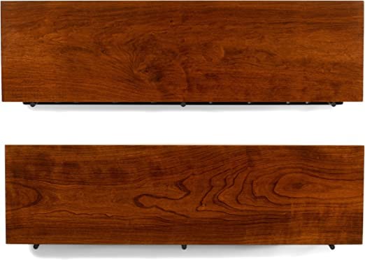 carpentray Solid Sheesham Wood Floating Shelves Premium Craft Quality Heavy Duty Set of 2 Golden Brown 17 L x 52 D - Image 5