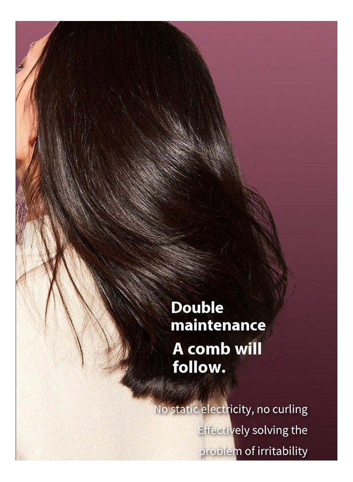 BEUTPATER Cordless Hair Straightener Brush, Mini Slim Hot Brush, Electric Hair Styler Brush, Portable Heated Straightening Brush, Electric Hair Styler Brush for Travel, Party - Image 2