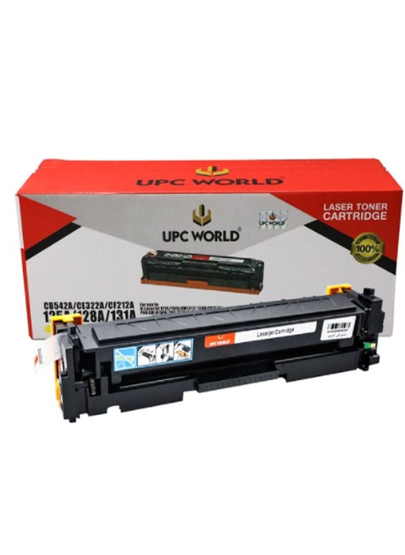 UPC - World Laser Toner Cartridge 131A CF212A 128A/125A/731/CB542/CE322 - Image 1