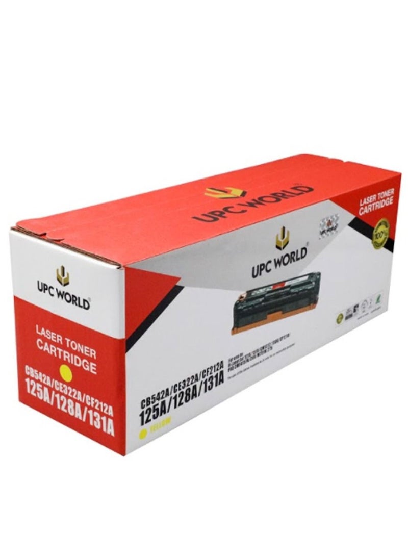 UPC - World Laser Toner Cartridge 131A CF212A 128A/125A/731/CB542/CE322 - Image 1