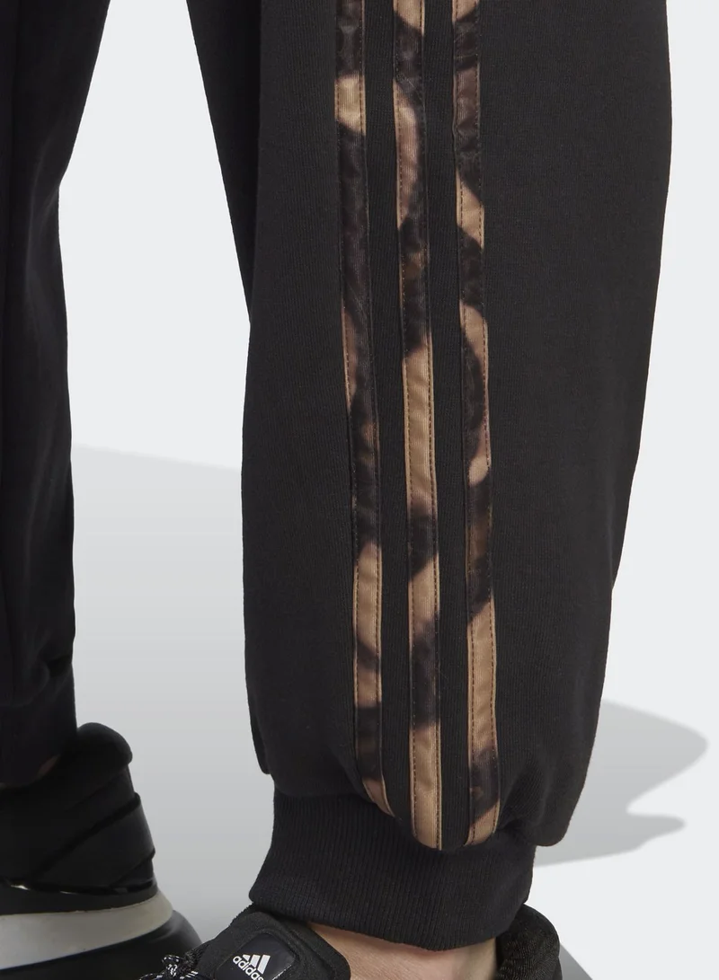 Adidas Vibrant Print 3-Stripes Joggers