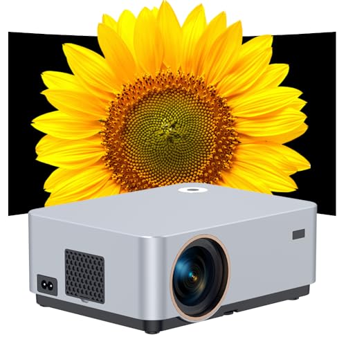 Punnkk X4 Android LED 7500 Lumens Projector, 4K Support, Native 1080p, Smart Wi-Fi & Bluetooth Auto Keystone Correction 2GB/16GB Home Theatre Projector - Image 1