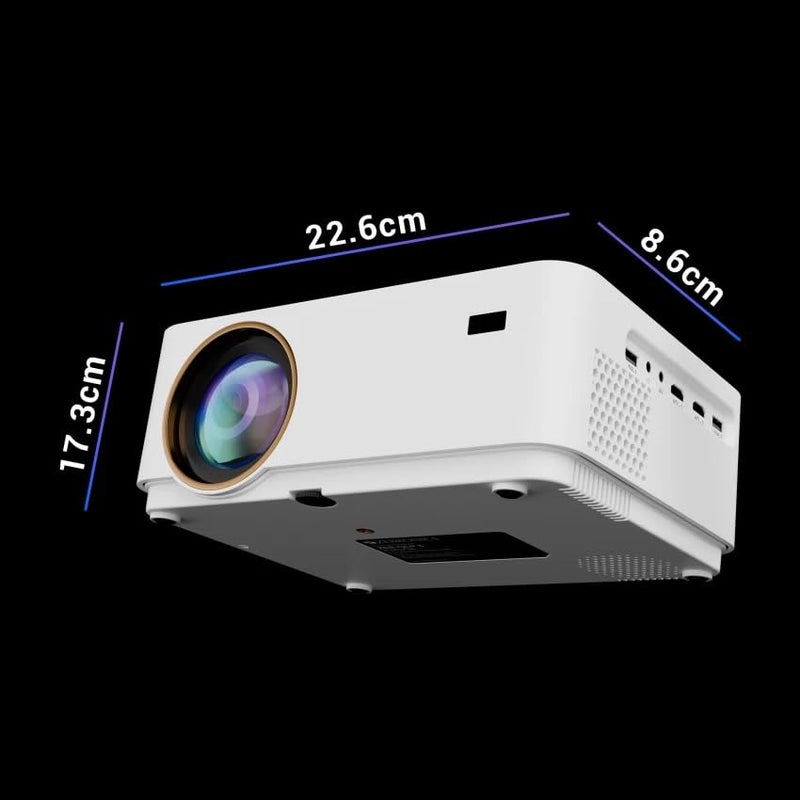 Punnkk X4 Android LED 7500 Lumens Projector, 4K Support, Native 1080p, Smart Wi-Fi & Bluetooth Auto Keystone Correction 2GB/16GB Home Theatre Projector - Image 5