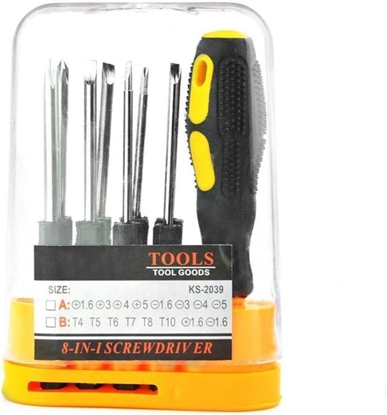Hetzon Sales 8in1 Professional Precision Screwdriver Set Multipurpose Repair Tool Kit for Computers Watches Glasses Cameras and Electronics NonSlip Handle Ultimate Small Screwdriver Kit - Image 5