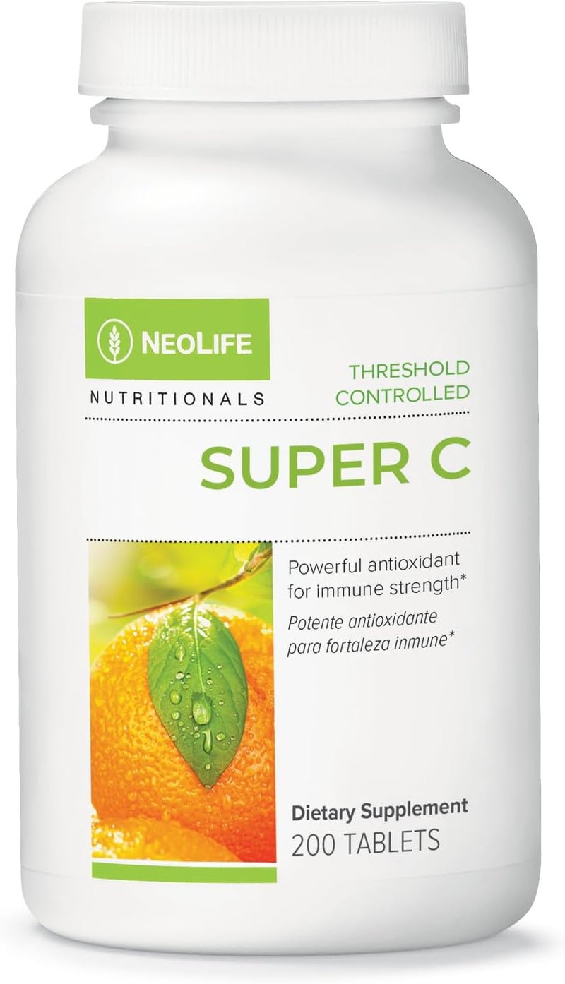 NEOLIFE Super C Dietary Supplement for Adults - 200 Tablets - Image 1