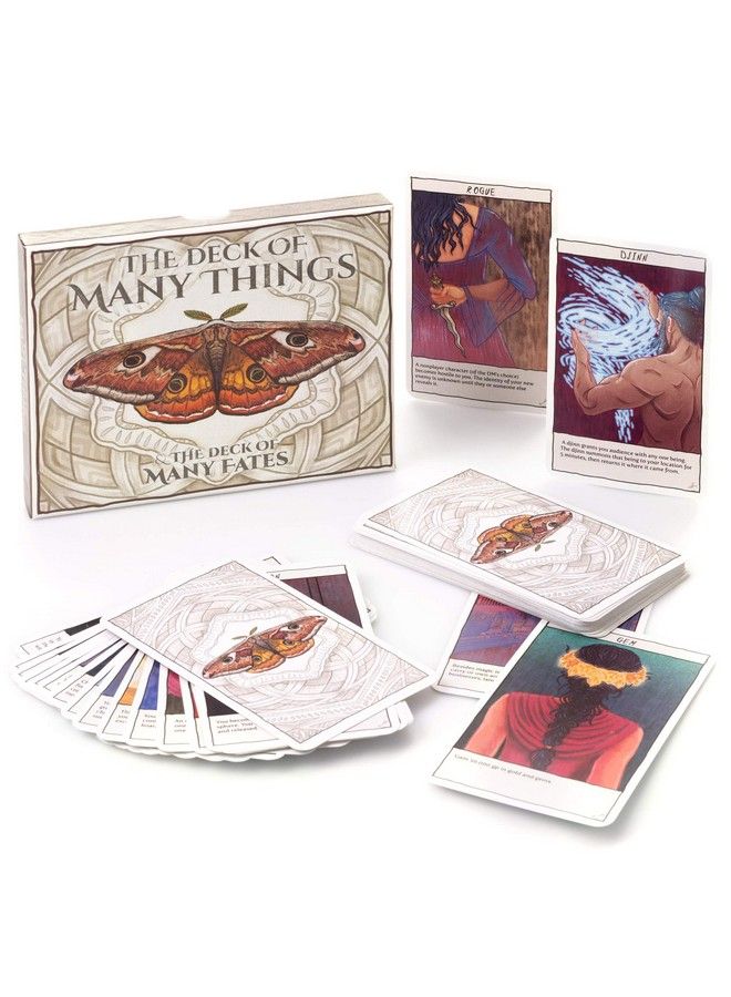 Stratagem 49 Handillustrated Colorful Fantasy Tabletop Role Playing Game; Dnd 5E;The Deck Of Many Things & The Deck Of Many Fates - Image 2