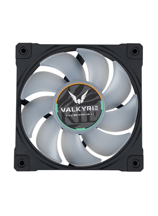 Valkyrie B240-gt Vk All-in-one Cpu Liquid Cooler 3.95-inch Ips Lcd Display Multi-platform Support Argb Lighting Effects Single-line Ventilation Fan - Image 2