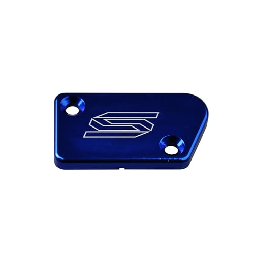 SCAR Front Brake Reservoir fluid Cap Cover Compatible with YAMAHA YZ YZX YZF YZ-F WR 125 250 450 07-25 FANTIC - Blue - Image 1