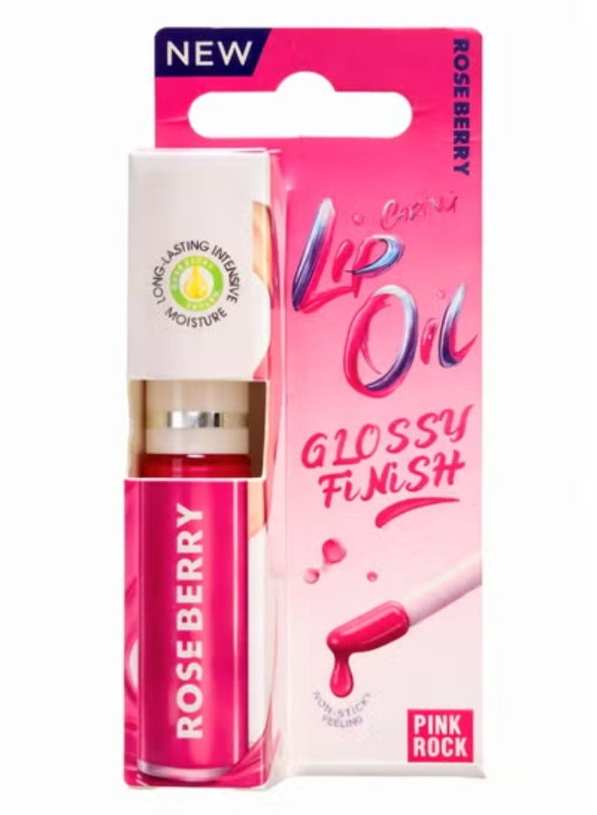 ROSE BERRY Caring Lip Oil With Glossy Finish Shade 03 Pink Rock - Image 2