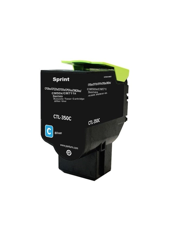 Pantum Ctl-350C Cyan Toner Cartridge (Compatible With Pantum Cp2510Dn/Cm7115Dn Printers) - Image 2