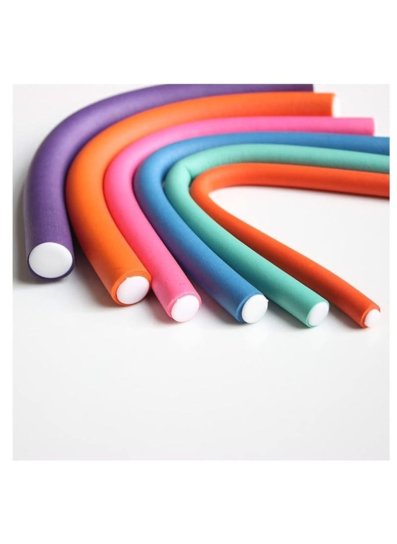 42-Piece DIY Twist Curls Hair Rollers for Versatile Styling