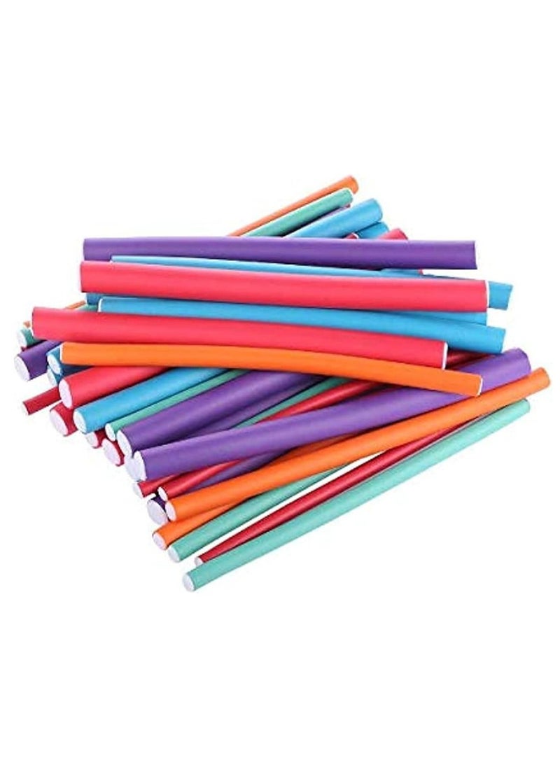 BLOOMING TIME 42-Piece DIY Twist Curls Hair Rollers for Versatile Styling  - Image 2