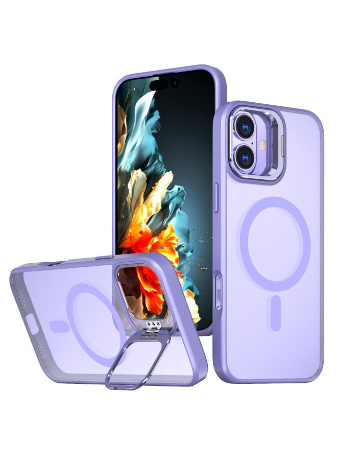 For Apple Phone Case Crystal Magnetic Metal Frame Transparent Protective Cover  iPhone 15 