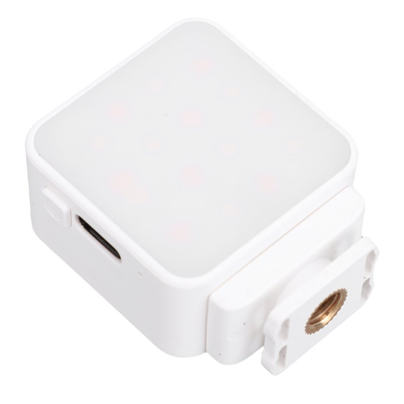 Magnetic Fill Light Fit for DJI Osmo Pocket 3 Action Camera LED Video Light Photography Fill Lighting Accessory White - Image 3