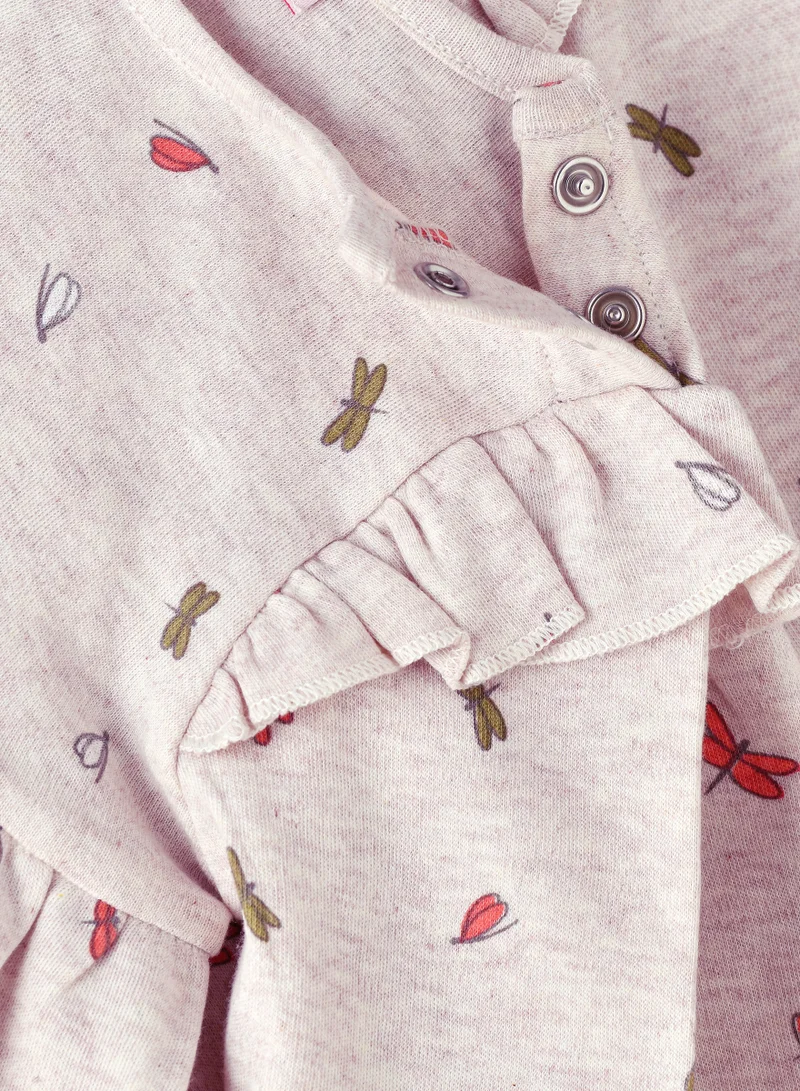 Jelliene Adorable Comfort: Baby Girl Cotton Knit Dress