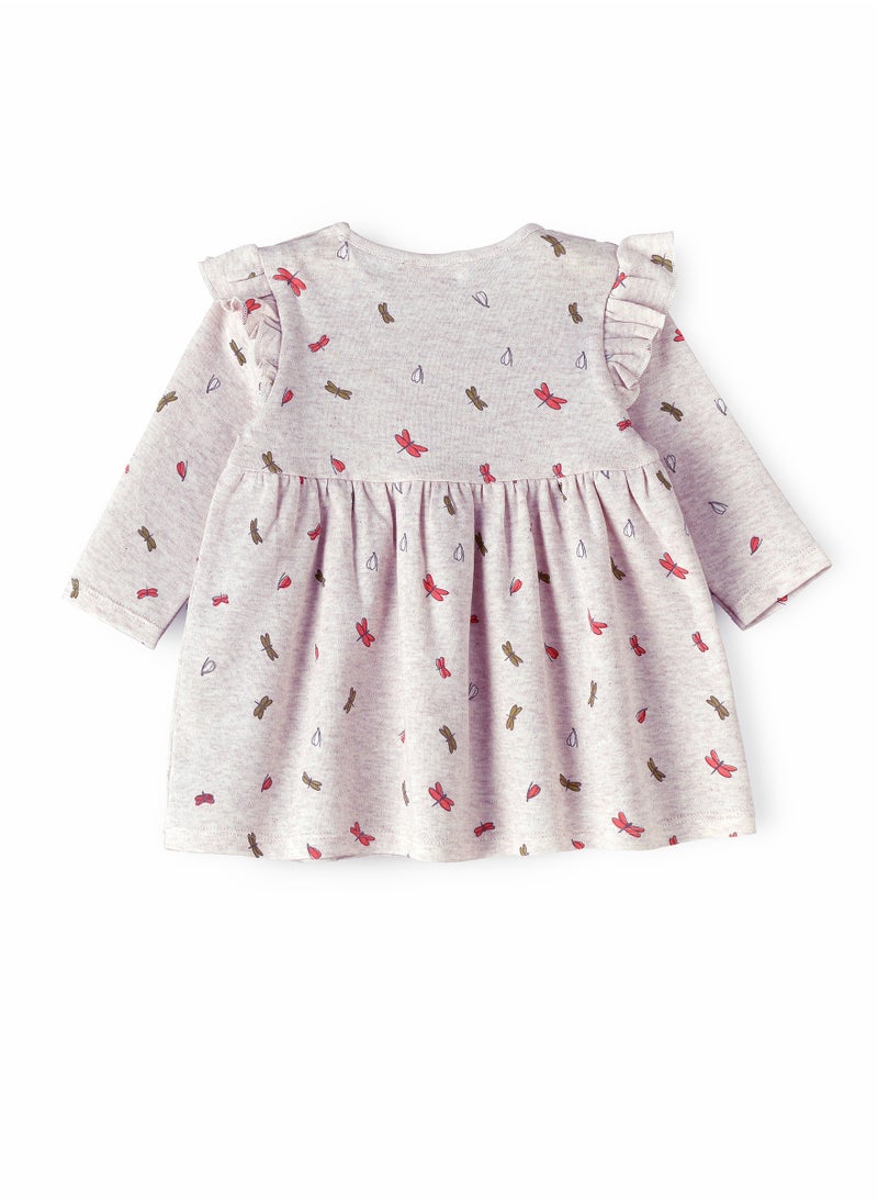 Jelliene Adorable Comfort: Baby Girl Cotton Knit Dress  - Image 2