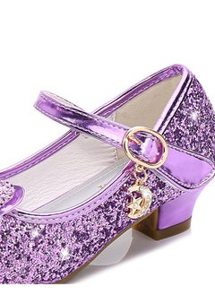 Generic Girls high heels princess shoes new children's performance shoes girls crystal shoes  - Image 3