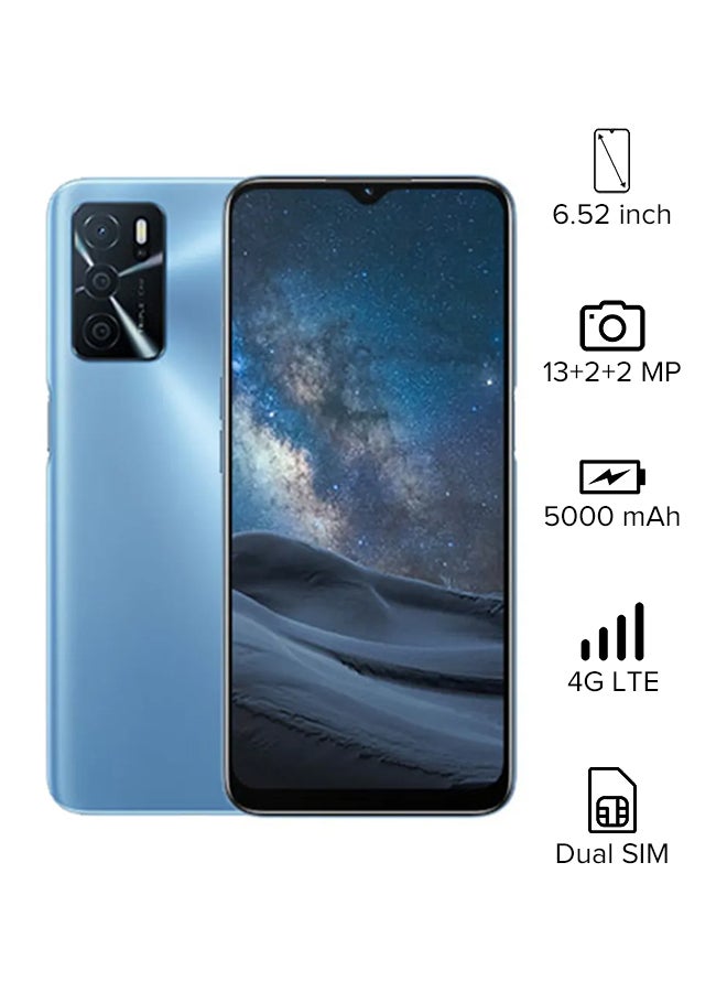OPPO A16 Dual SIM Pearl Blue / Azul 4GB RAM 64GB 4G - Middle East Version - Image 1