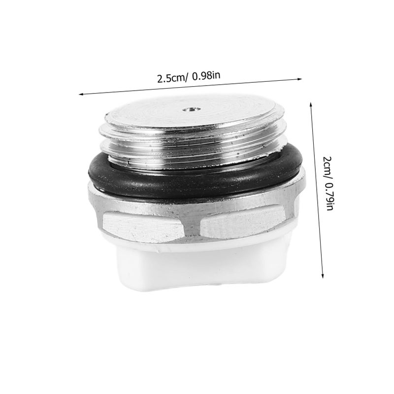 Radiator Air Bleeder Valve Exhaust Screw Safety Valve Easy Install Metal - Image 3
