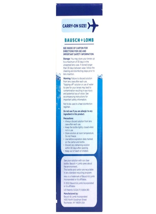 Renu Fresh Multi-Purpose Contact Lens Solution, Travel Size 2 Fl Oz (Pack Of 4)… - Image 4