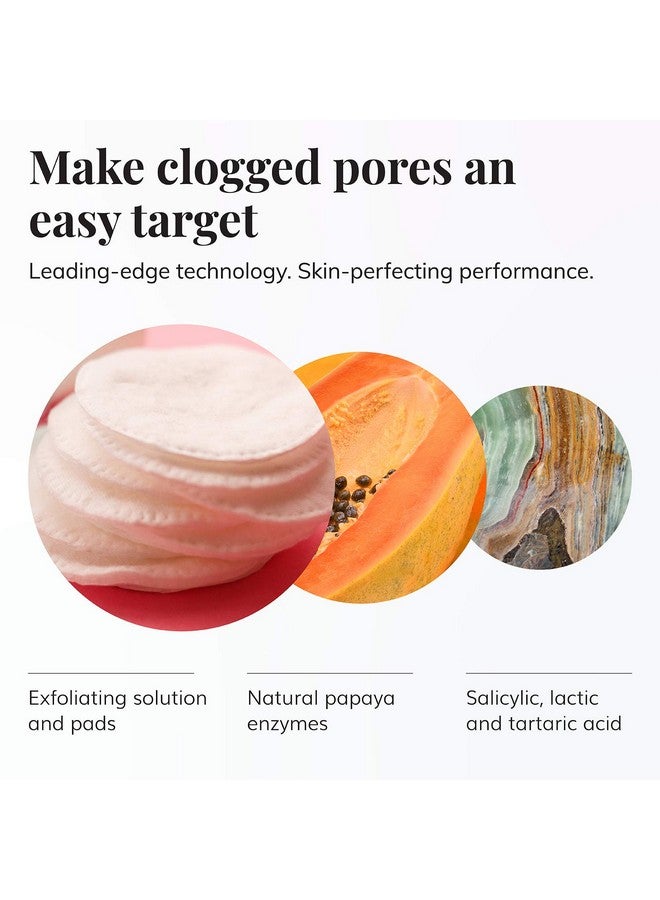 Le Mieux Vitac Clear Skin Pad Tripleaction Facial Exfoliant Pads With Glycolic Acid Pads & Antioxidant Vitamin C (2 Oz / 30 Pads) - Image 2