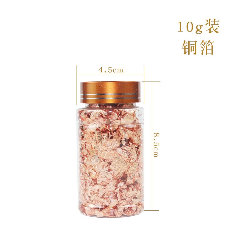 Gold And Silver Foil Decorative Quality Broken Gold Foil Broken Silver Foil Decorative Gold Foil Decorative Gold And Silver Foil Factory - Image 1