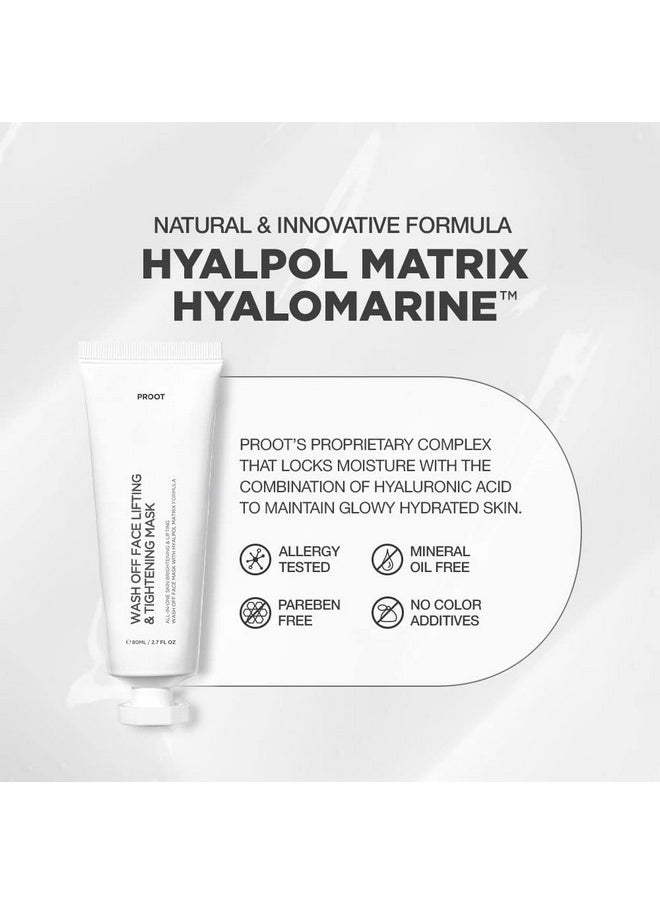 Skin Tightening Allinone Wash Off Face Lifting Mask With Hyalpol Matrix Agedefying Formula ; Tubetype Longlasting Mask ; Natural Crueltyfree Travel Friendly - pzsku/ZCEB01009B59B74D52AE3Z/45/_/1696069196/a8dd7dcc-bf03-46f6-ab6e-4a3220322d26