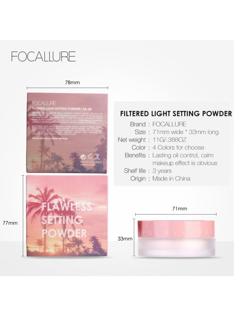 Flawless Filtered Light Setting Powder #1 Transparent Chiffon